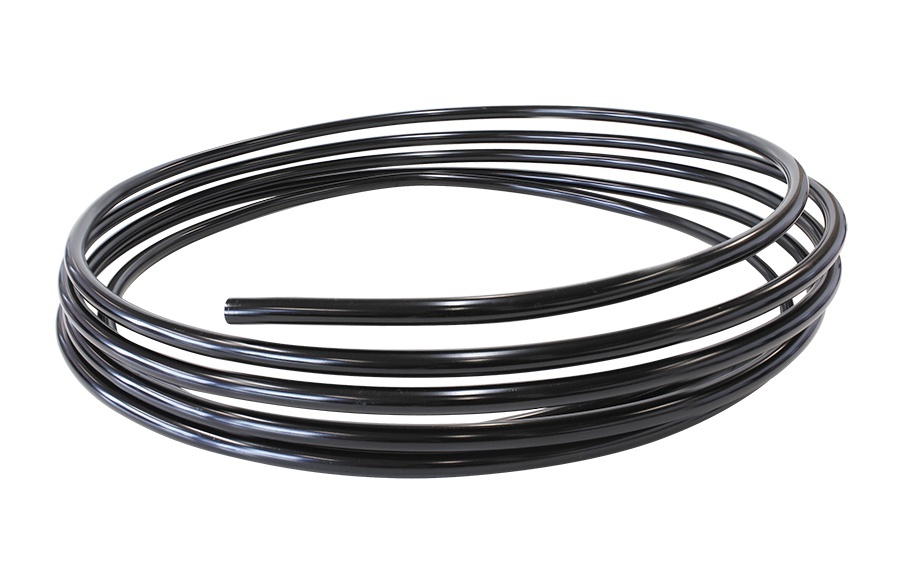 AEROFLOW 3/4" ALLOY HARD LINE (19.05mm)BLACK ANODISED E85 25ft 7.5M