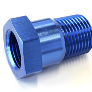 AEROFLOW TEMPERATURE PROBE ADAPTER BLUE 3/8" MALE 5/8" FEMALE