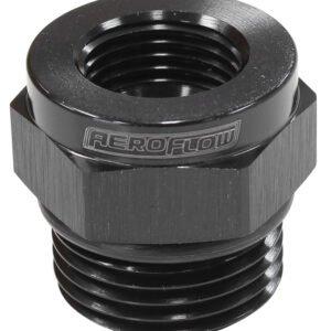 AEROFLOW TEMPERATURE PROBE ADAPTER -10ORB TO 5/8"-18 TEMP PROBE AF661-10BLK