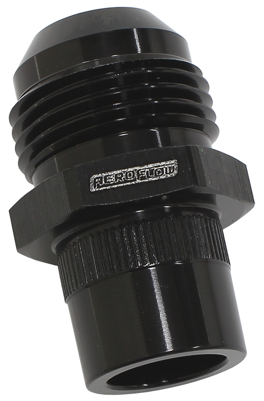 AEROFLOW PRESS IN COVER BREATHER ADAPTE-10AN SUITS RB26 COVERS AF708-10-03BLK