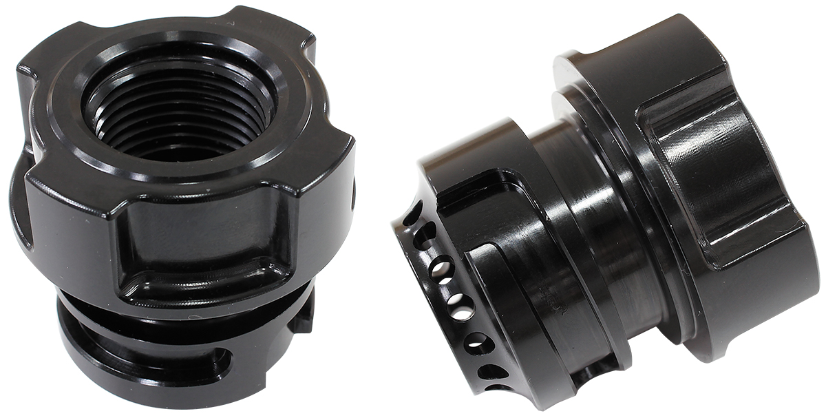 AEROFLOW GM LS OIL FILL CAP BREATHER PCV VENT SCREW IN -10AN OEM