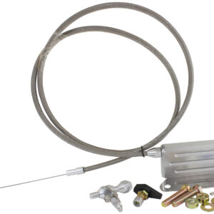 AEROFLOW AEROFLOW KICKDOWN GM TH400 CABLE CHROME FINISH