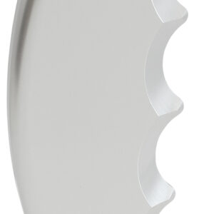 AEROFLOW BARE PISTOL GRIP SIDE PLATE DRIVERS SIDE HANDLE SILVER