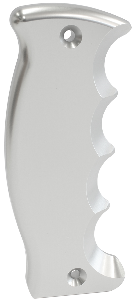 AEROFLOW BARE PISTOL GRIP SIDE PLATE DRIVERS SIDE HANDLE SILVER