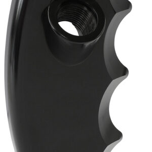 AEROFLOW BUTTON PISTOL GRIP SIDE PLATE DRIVERS SIDE HANDLE BLACK