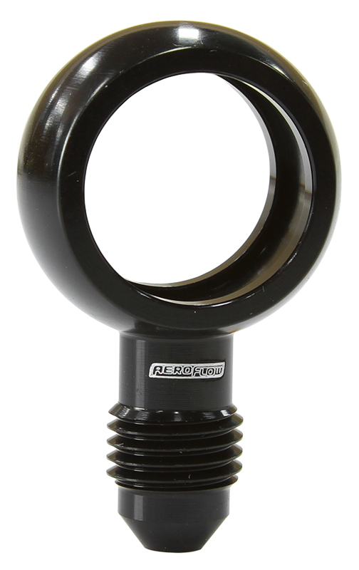 AEROFLOW 18mm I.D banjo to -4AN straighblack