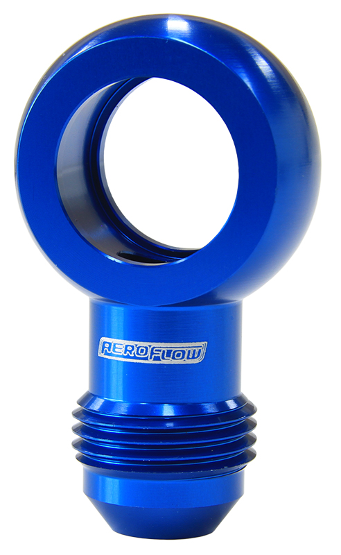 AEROFLOW Banjo 18mm to -8AN Blue