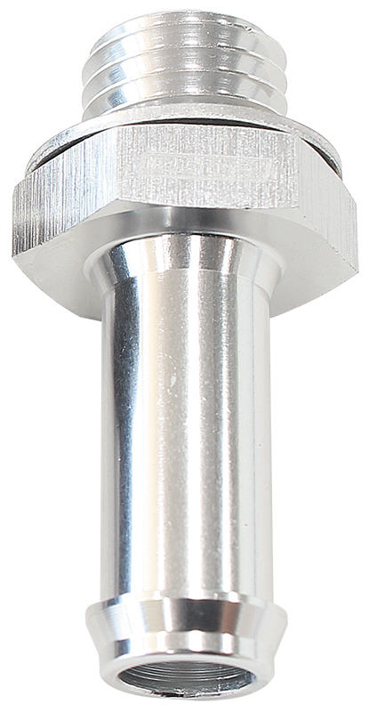 AEROFLOW METRIC M18 X 1.5MM TO 5/8 BARBSILVER MALE M18 X 5/8" BARB