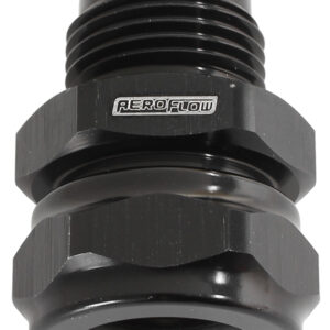 AEROFLOW 5/16" BARB TO -6AN ADAPTER BLACK CONVERTS MALE BARB TO AN