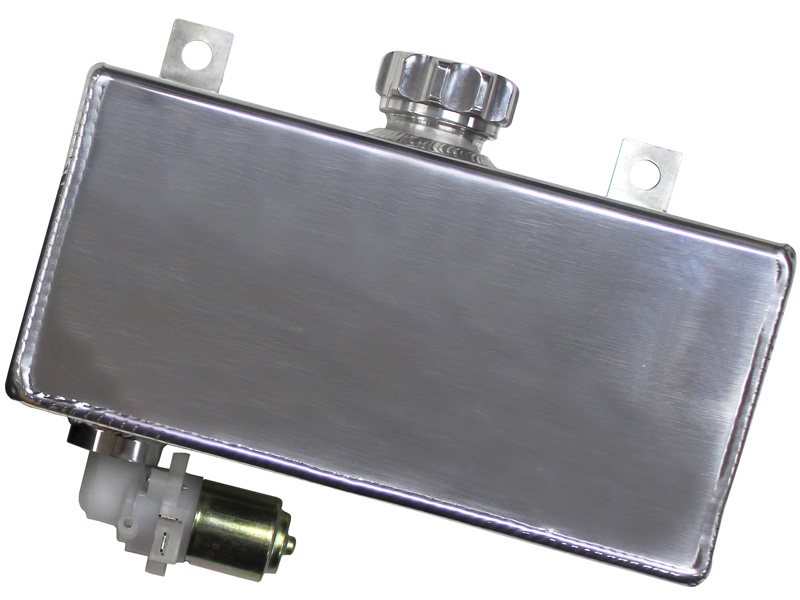 AEROFLOW FABRICATED ALLOY WASHER TANK WITH MOTOR -L,W,H=210X80X100MM