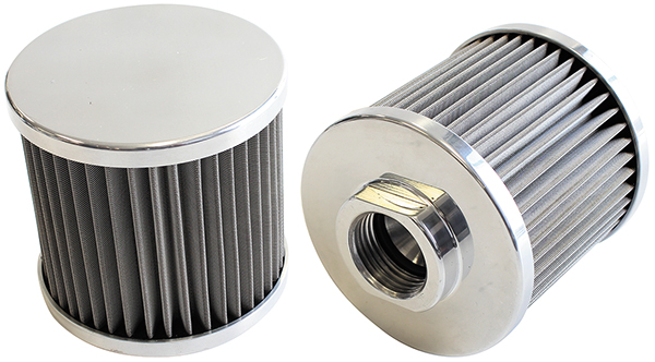 AEROFLOW -10AN S/S BILLET BREATHER WITH FEMALE -10AN RE-USABLE AF77-2000