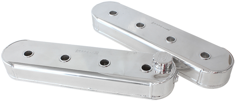 AEROFLOW LS1 LS2 LS3 HOLDEN FABRICATED VALVE COVERS POLISHED NO COILS