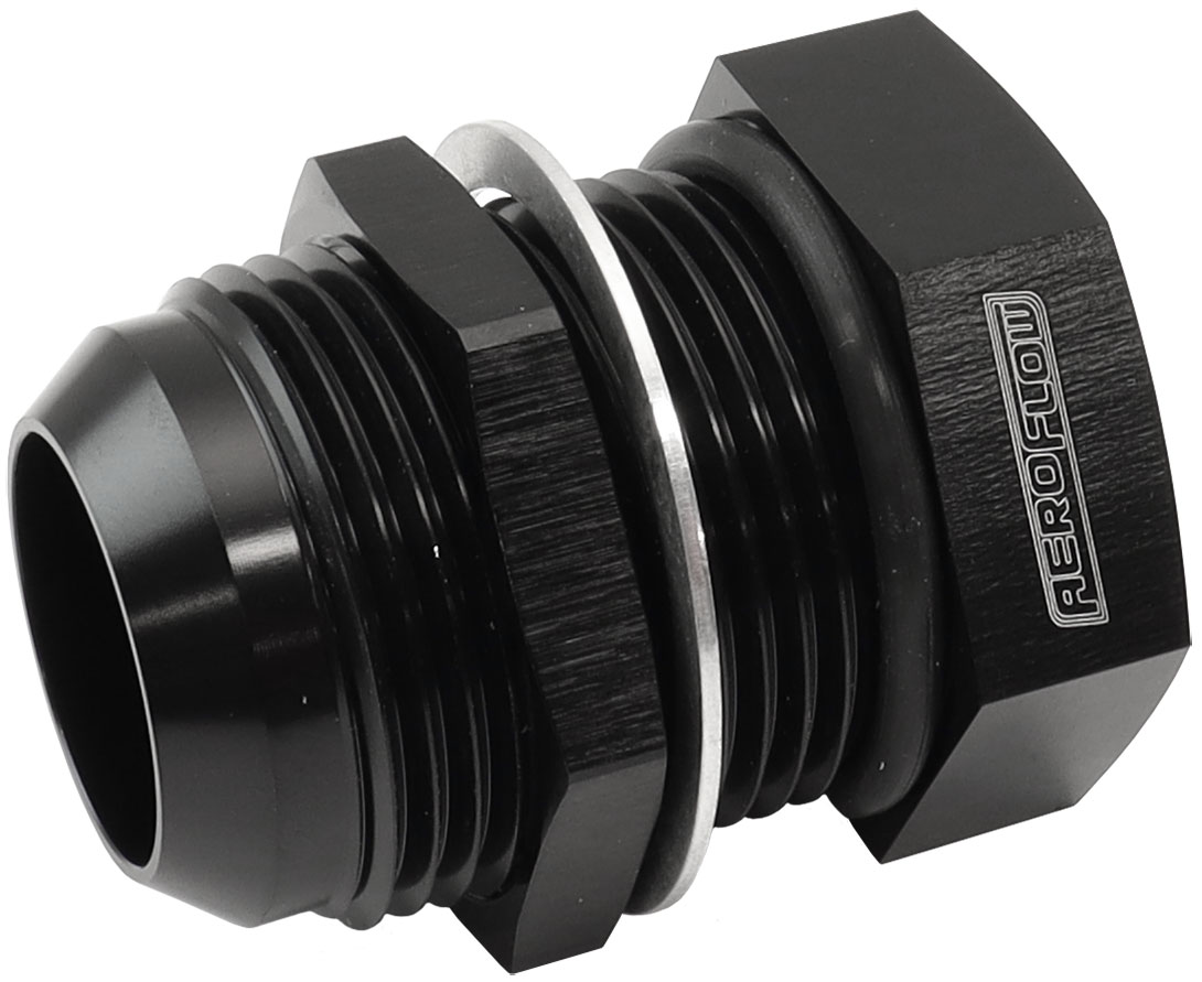 AEROFLOW BOLT IN -16AN BREATHER CAST ORFABRICATED COVERS BLACK