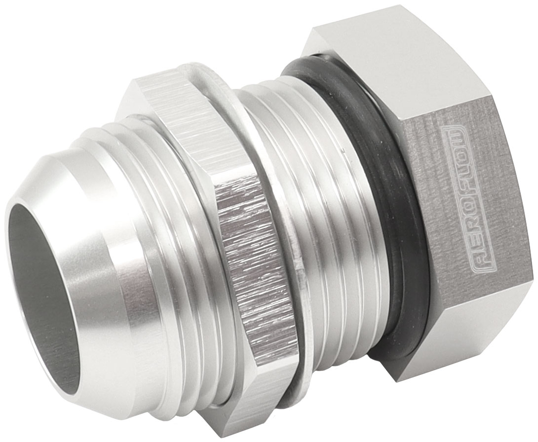 AEROFLOW BOLT IN -16AN BREATHER CAST ORFABRICATED COVERS SILVER
