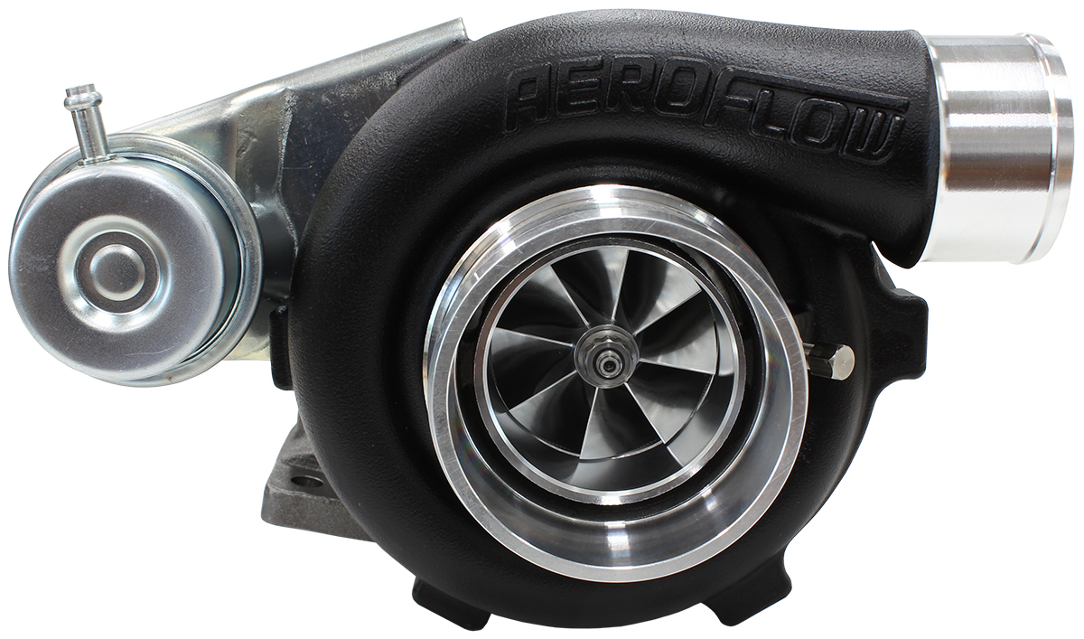 AEROFLOW BOOSTED 5447.86 T28 FLANGE 5 BOLT OUTLET GTX2871 BLACK