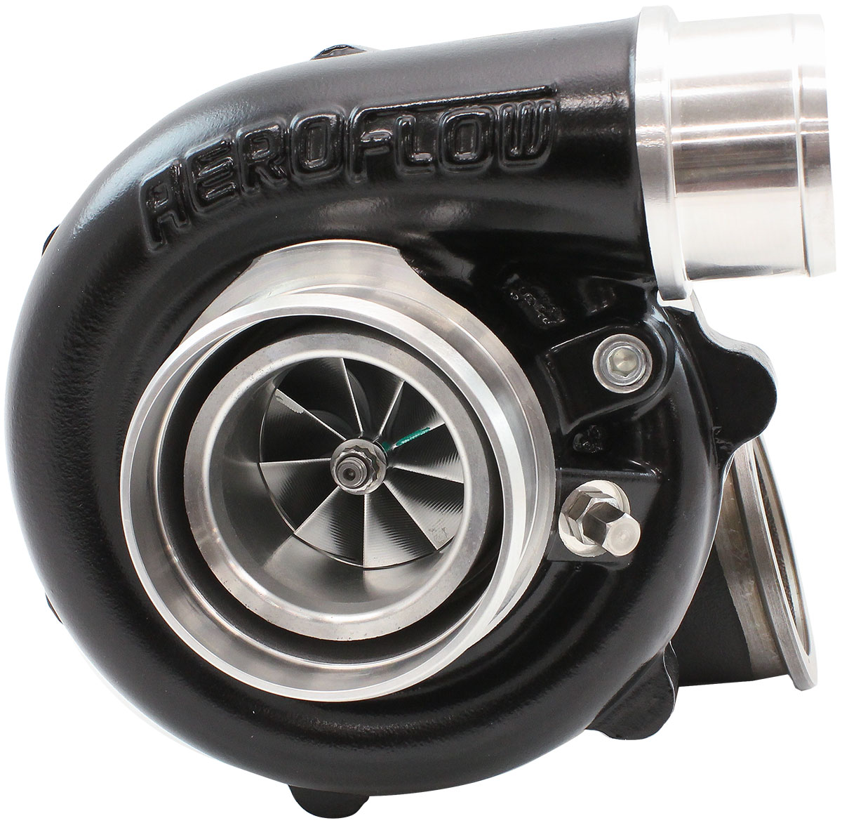 AEROFLOW BOOSTED 4849.72 V BAND FLANGE V BAND OUTLET G25-550 BLACK