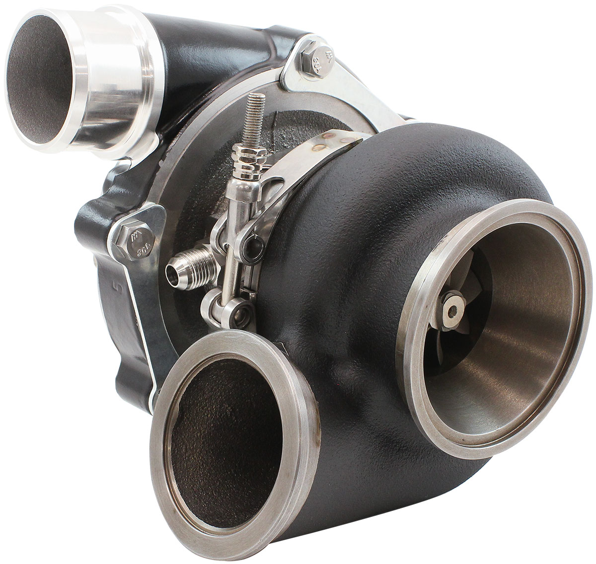 AEROFLOW BOOSTED 4849.72 V BAND FLANGE V BAND OUTLET G25-550 BLACK - Image 3