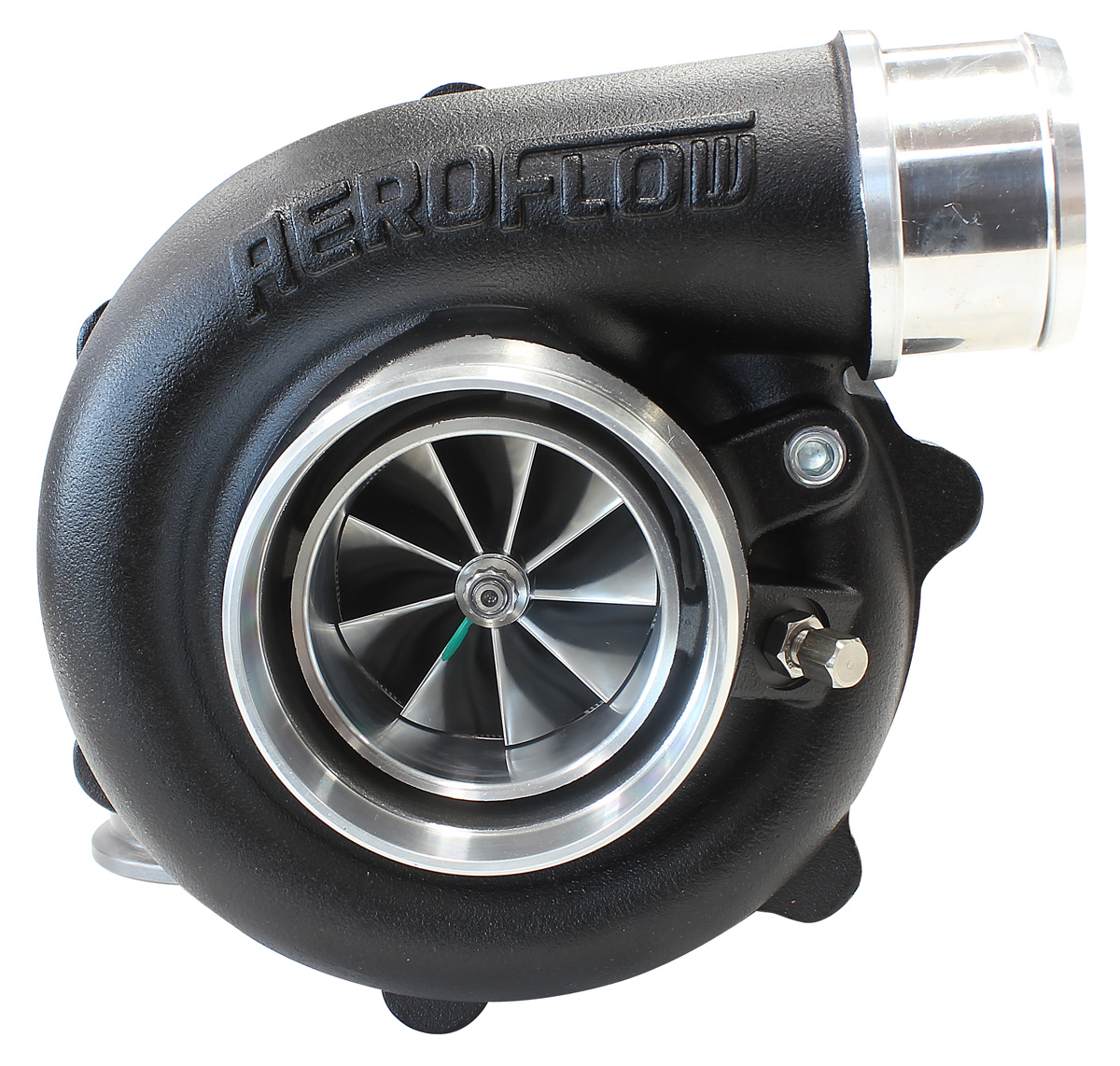 AEROFLOW BOOSTED 5449.72 V BAND FLANGE V BAND OUTLET G25-660 BLACK