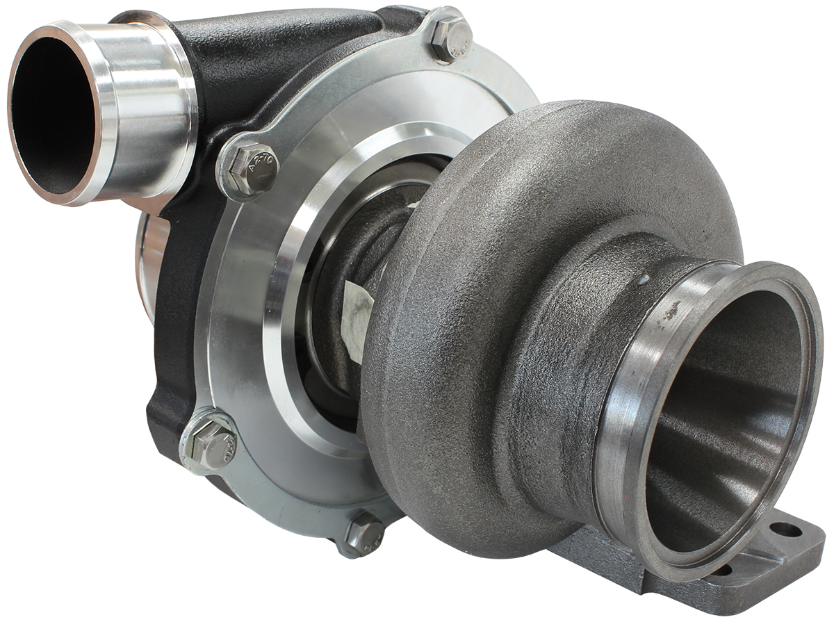 AEROFLOW BOOSTED 5455.63 T3 FLANGE V-BAND OUTLET GTX3071 BLACK - Image 3