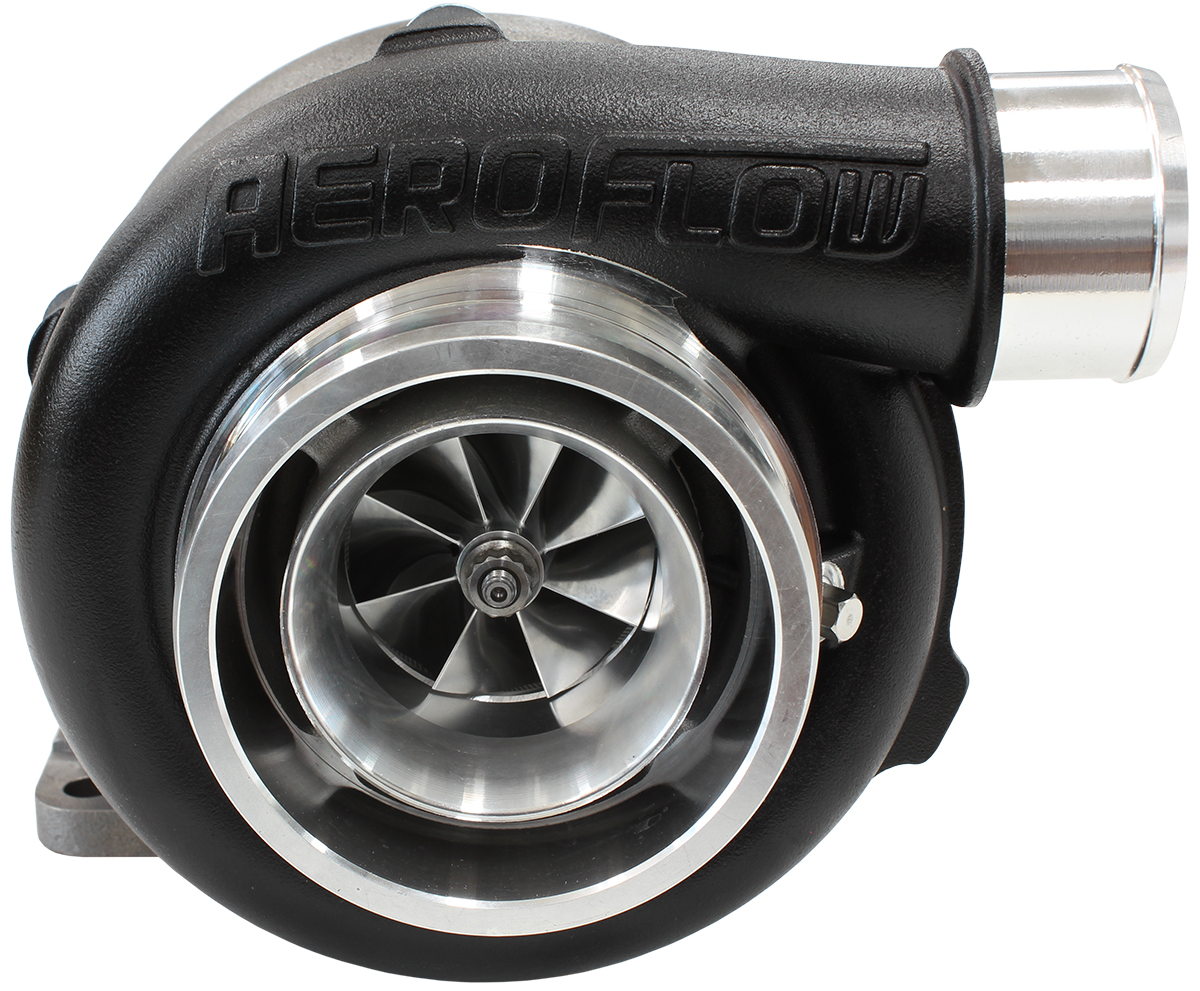 AEROFLOW BOOSTED 5455 1.06 T3 FLANGE V-BAND OUTLET GTX3071 BLACK