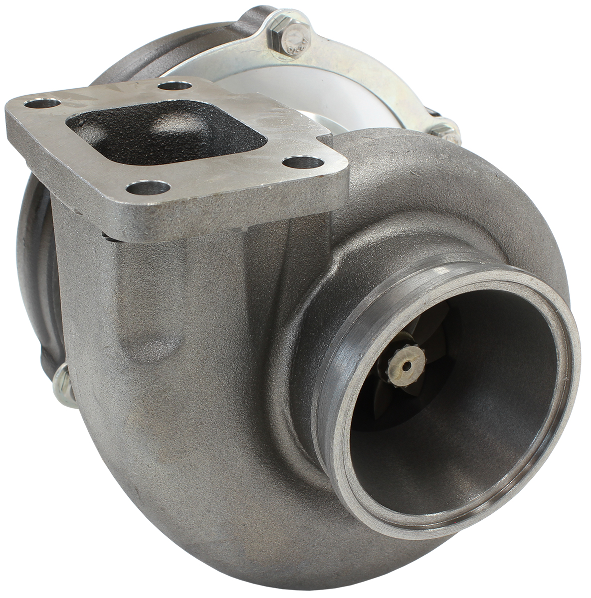AEROFLOW BOOSTED 5455 1.06 T3 FLANGE V-BAND OUTLET GTX3071 BLACK - Image 4