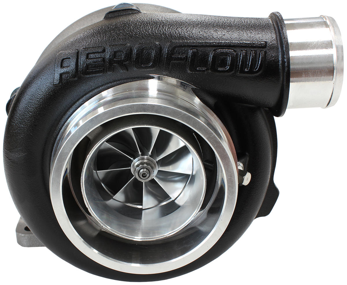 AEROFLOW BOOSTED 5855 1.06 T3 FLANGE V-BAND OUTLET GTX3076 BLACK