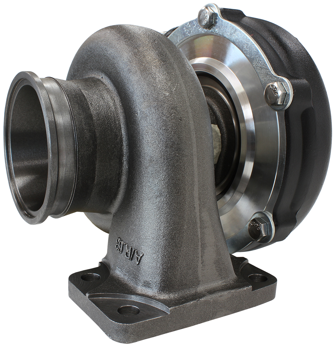 AEROFLOW BOOSTED 5862.63 T3 FLANGE V-BAND OUTLET GTX3576 BLACK - Image 3