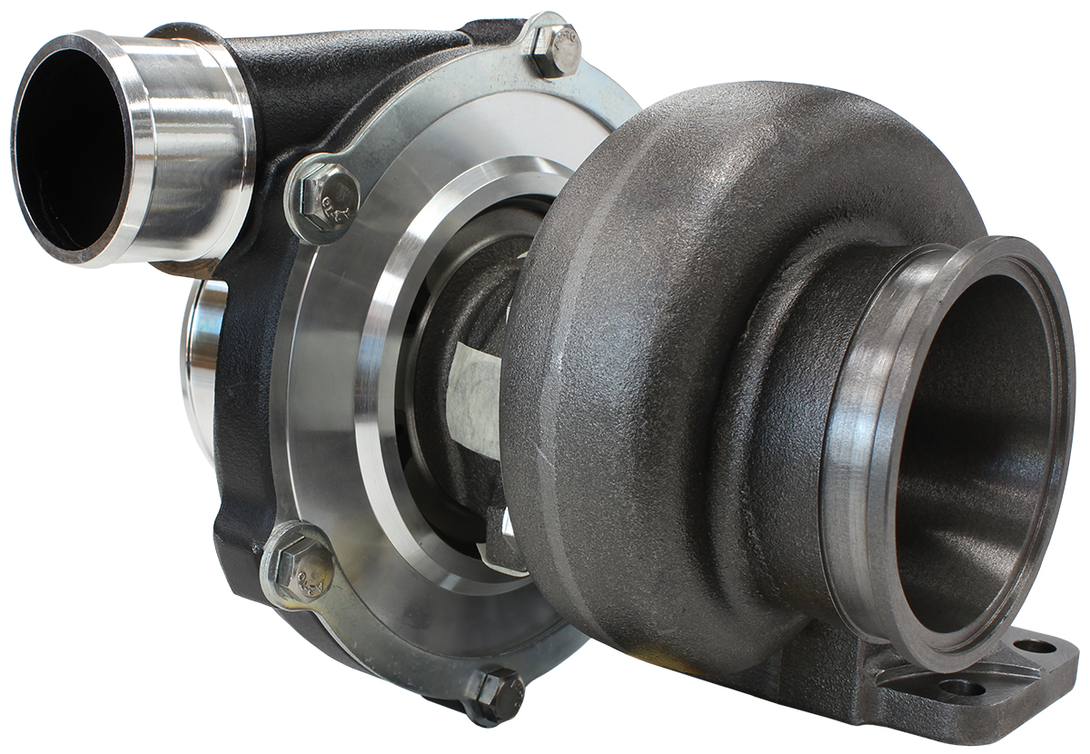 AEROFLOW BOOSTED 5862.82 T3 FLANGE V-BAND OUTLET GTX3576 BLACK - Image 4
