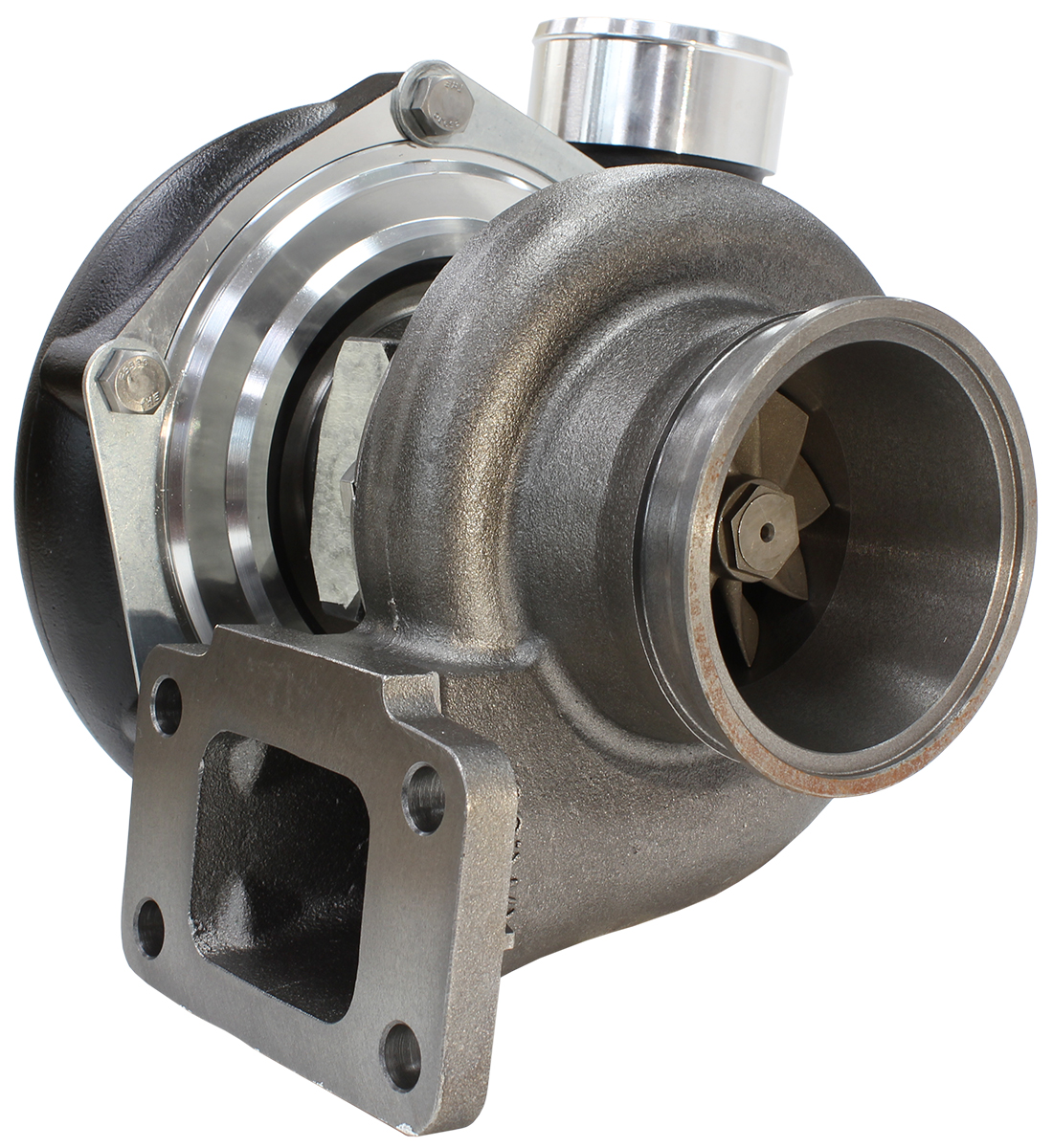 AEROFLOW BOOSTED 6662.63 T3 FLANGE V-BAND OUTLET GTX3582 BLACK - Image 7
