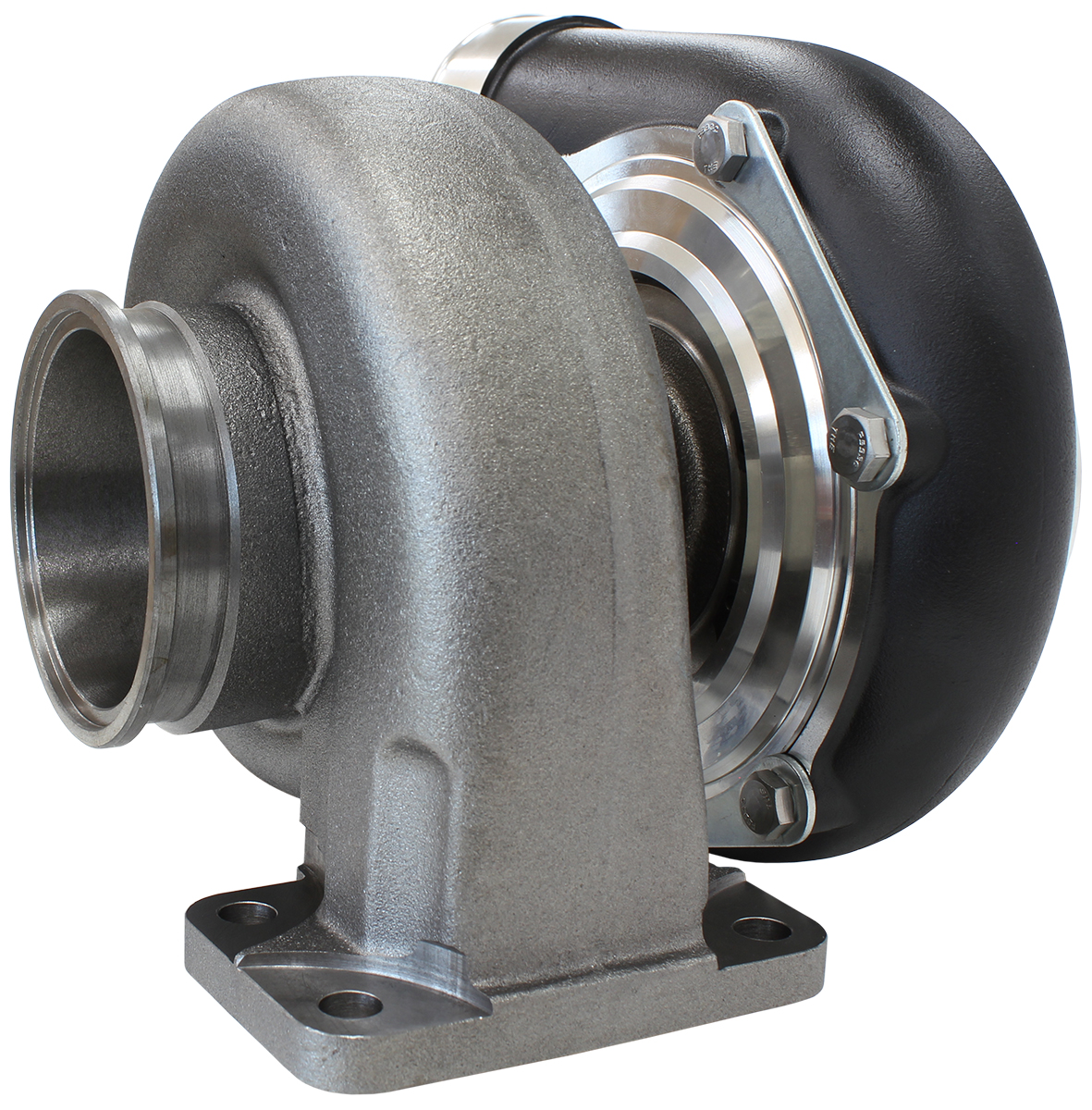 AEROFLOW BOOSTED 6662 1.06 T3 FLANGE V-BAND OUTLET GTX3582 BLACK - Image 6