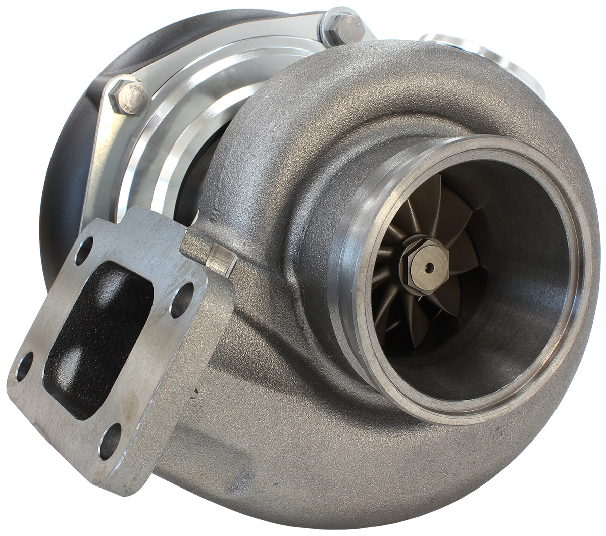 AEROFLOW BOOSTED 6662 1.06 T3 FLANGE V-BAND OUTLET GTX3582 BLACK - Image 7