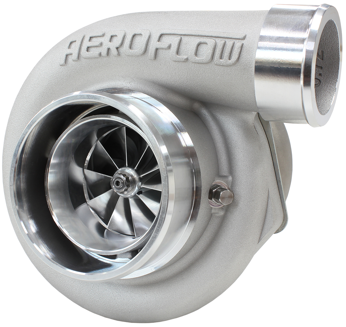 AEROFLOW BOOSTED 6662 .82 S/S DUAL V-BAND REAR GTX3582 NATURAL - Image 3