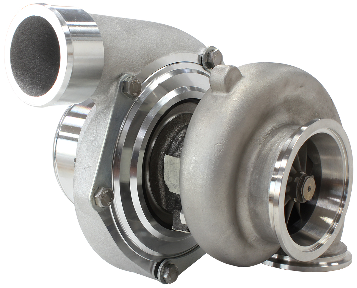 AEROFLOW BOOSTED 6662 .82 S/S DUAL V-BAND REAR GTX3582 NATURAL - Image 5