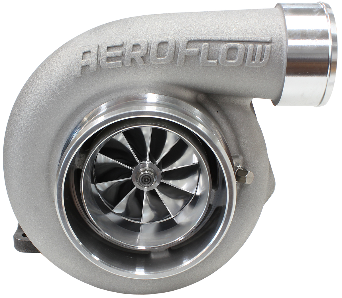 AEROFLOW BOOSTED 6762 .82 T3 FLANGE V-BAND OUTLET GTX3584 NATURAL