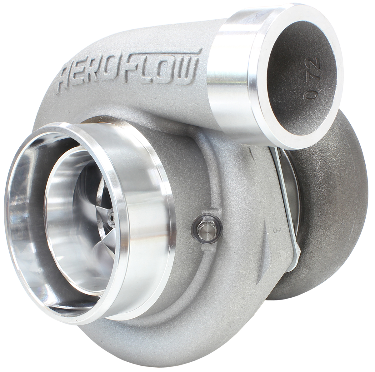 AEROFLOW BOOSTED 6662 1.01 VBAND FLANGEV-BAND OUTLET GTX3582 NATURAL - Image 2