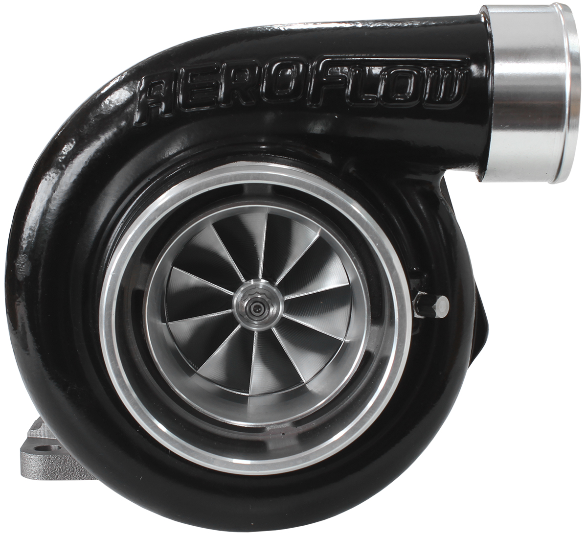 AEROFLOW BOOSTED 6762 1.06 T3 FLANGE V-BAND OUTLET GTX3584 BLACK