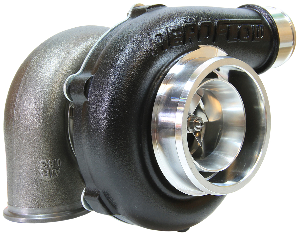 AEROFLOW BOOSTED 5455.83 VBAND FLANGE V-BAND OUTLET GTX3071 BLACK - Image 2