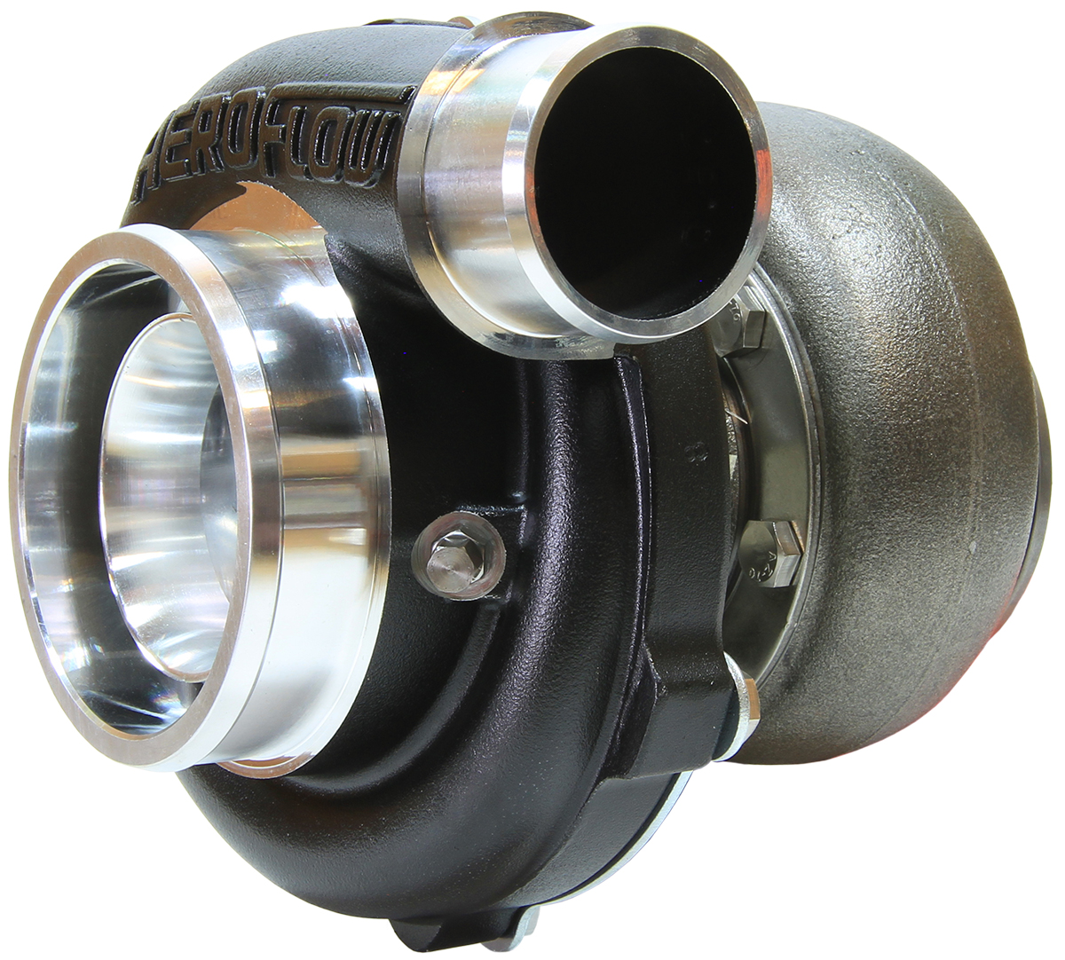 AEROFLOW BOOSTED 5455.83 VBAND FLANGE V-BAND OUTLET GTX3071 BLACK - Image 3