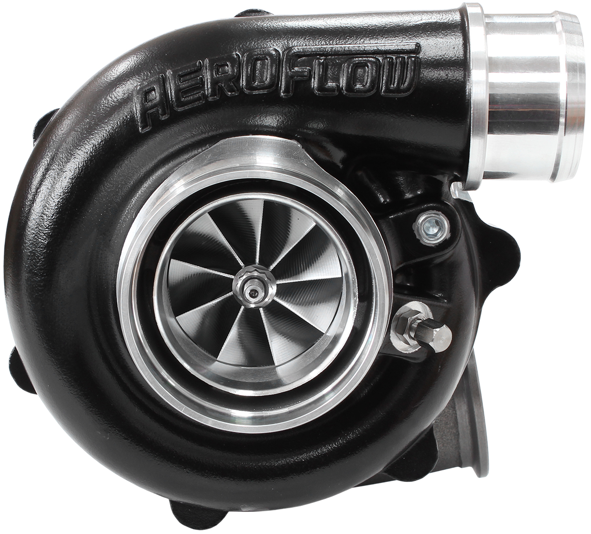 AEROFLOW BOOSTED B5455 1.21 VBAND FLANGV-BAND OUTLET G30 660 BLACK