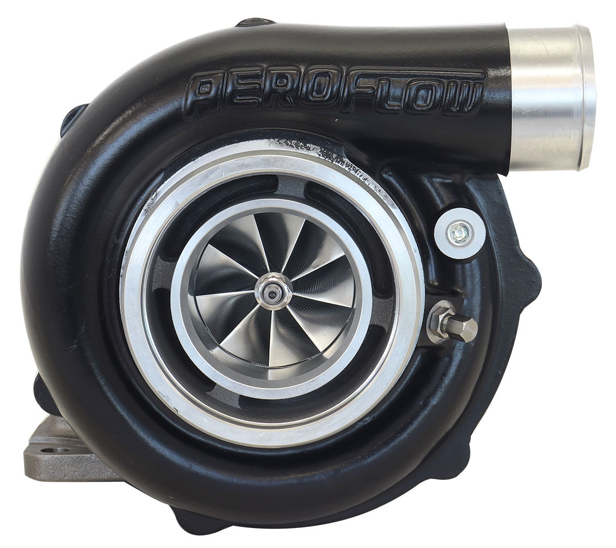 AEROFLOW BOOSTED B5855.82 T3 FLANGE V-BAND OUTLET G30 770 BLACK