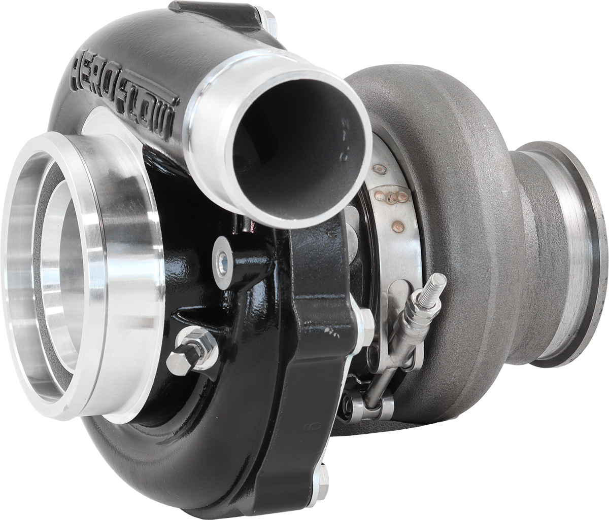 AEROFLOW BOOSTED 6255.82 T3 FLANGE V-BAND OUTLET G30 900 BLACK - Image 2