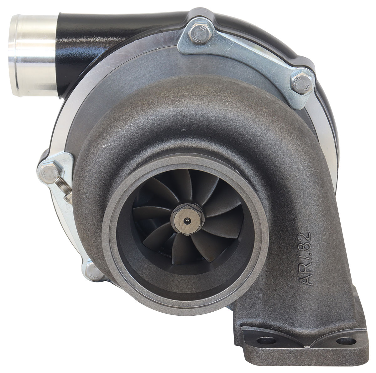 AEROFLOW BOOSTED 6262.82 T3 FLANGE V-BAND OUTLET G35 900 BLACK - Image 3