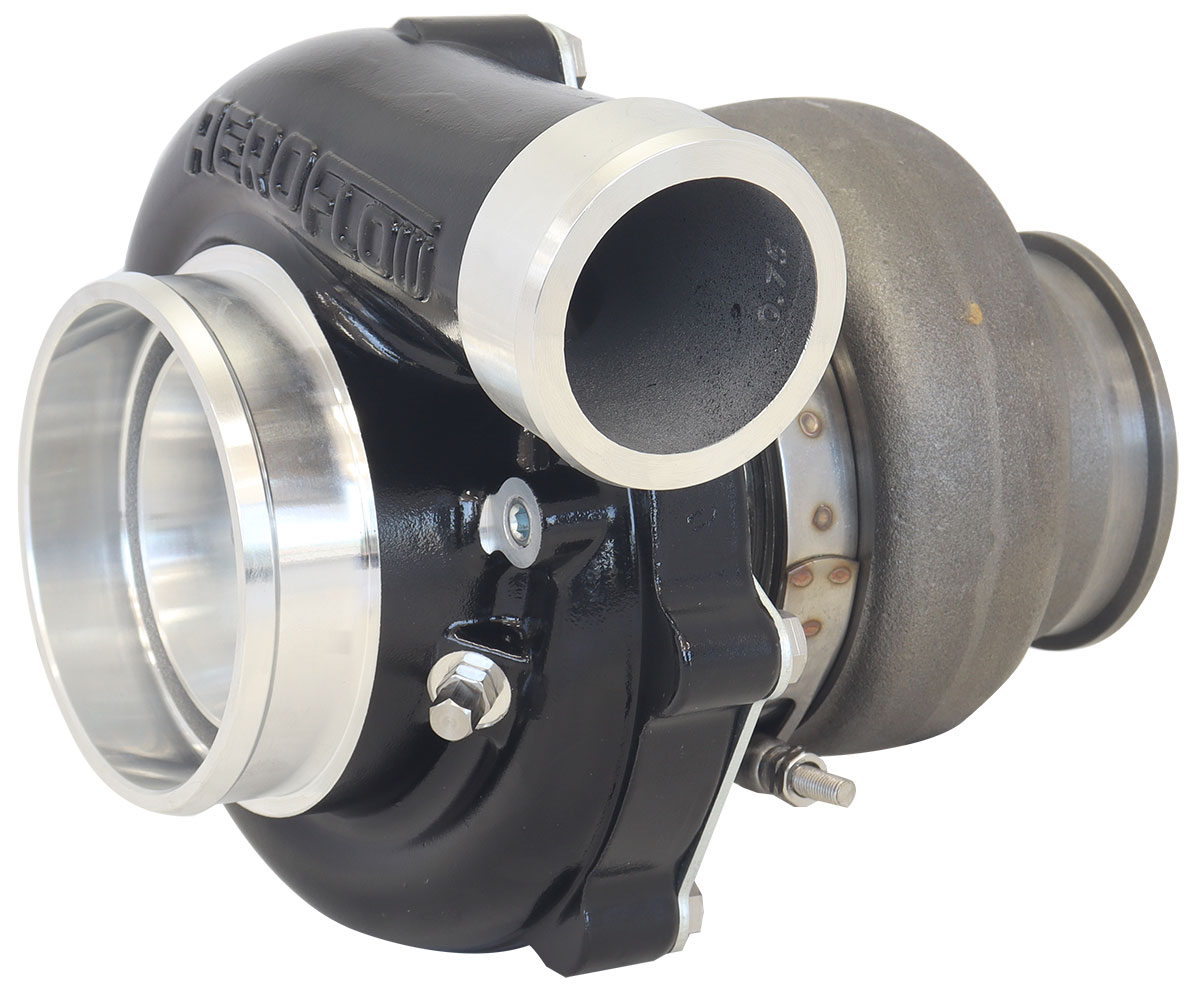 AEROFLOW BOOSTED 6862.82 T3 FLANGE V-BAND OUTLET G35 1050 BLACK - Image 2