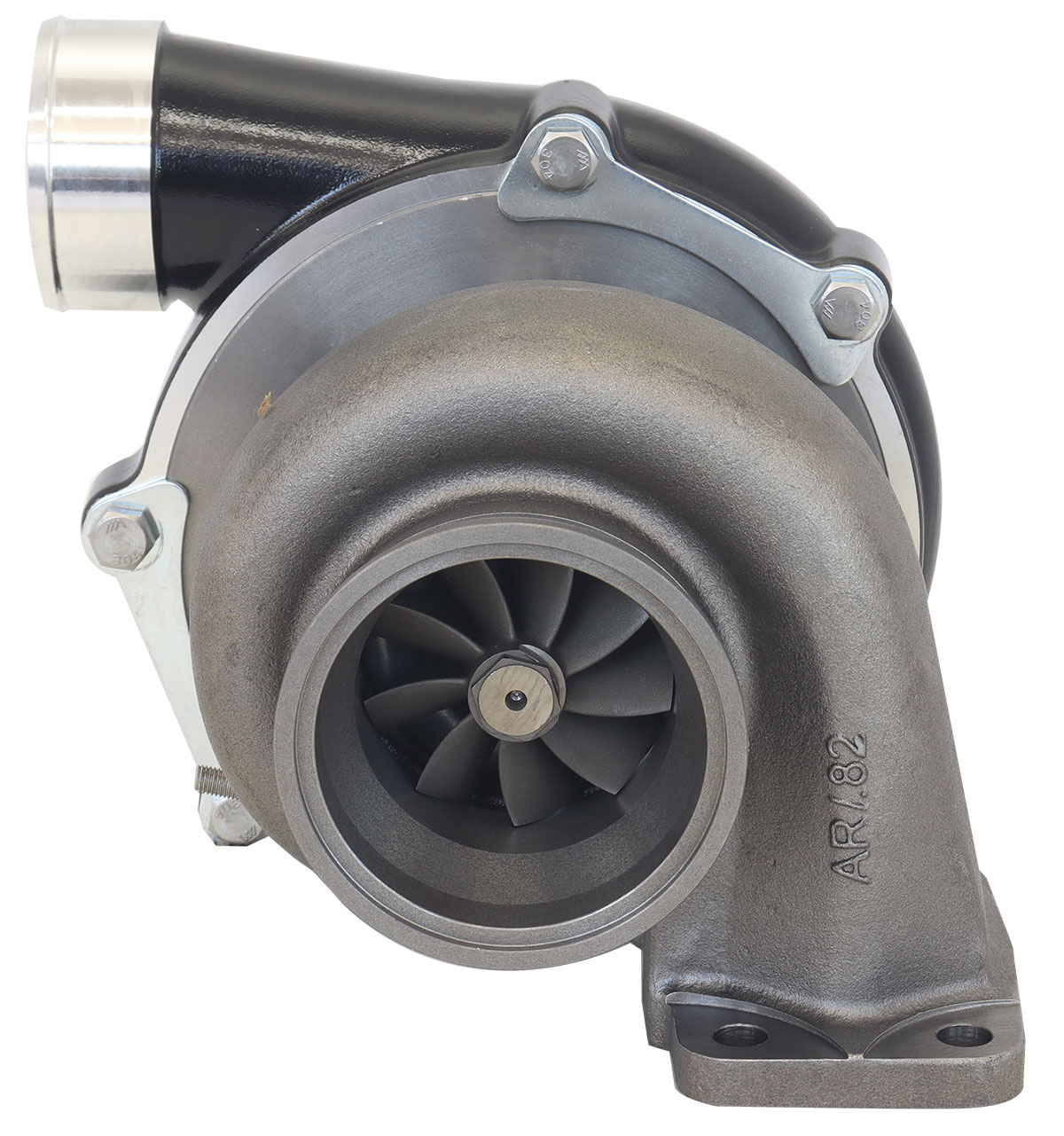 AEROFLOW BOOSTED 6862.82 T3 FLANGE V-BAND OUTLET G35 1050 BLACK - Image 3