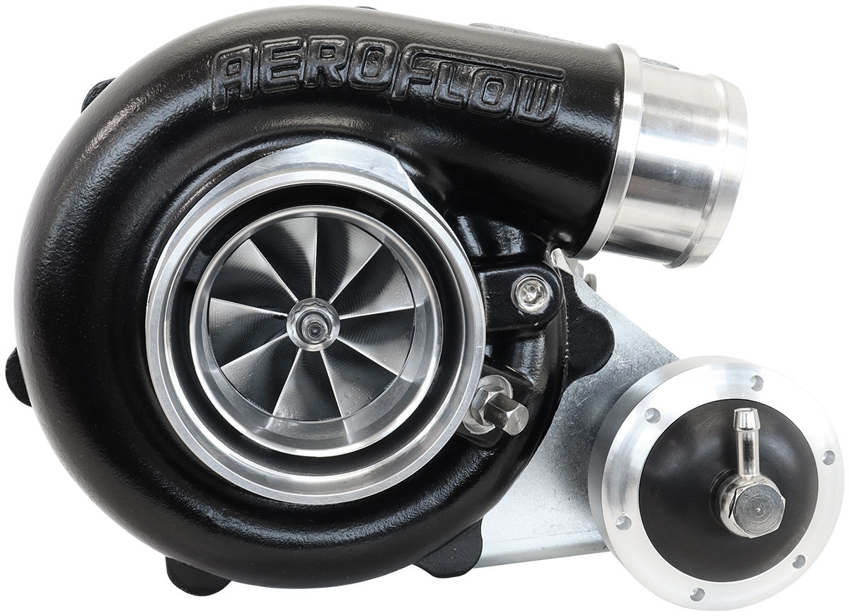 AEROFLOW BOOSTED B5455.82 T3 INTERNAL 5 BOLT OUTLET G30 660 BLACK