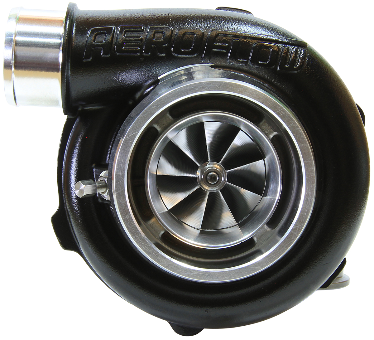AEROFLOW BOOSTED 5855.83 V-BAND REVERSEV-BAND OUTLET GTX3076 BLACK