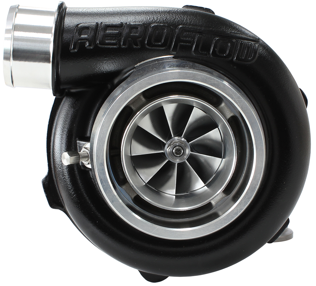 AEROFLOW BOOSTED 5855 1.0 VBAND REVERSEV-BAND OUTLET GTX3076 BLACK