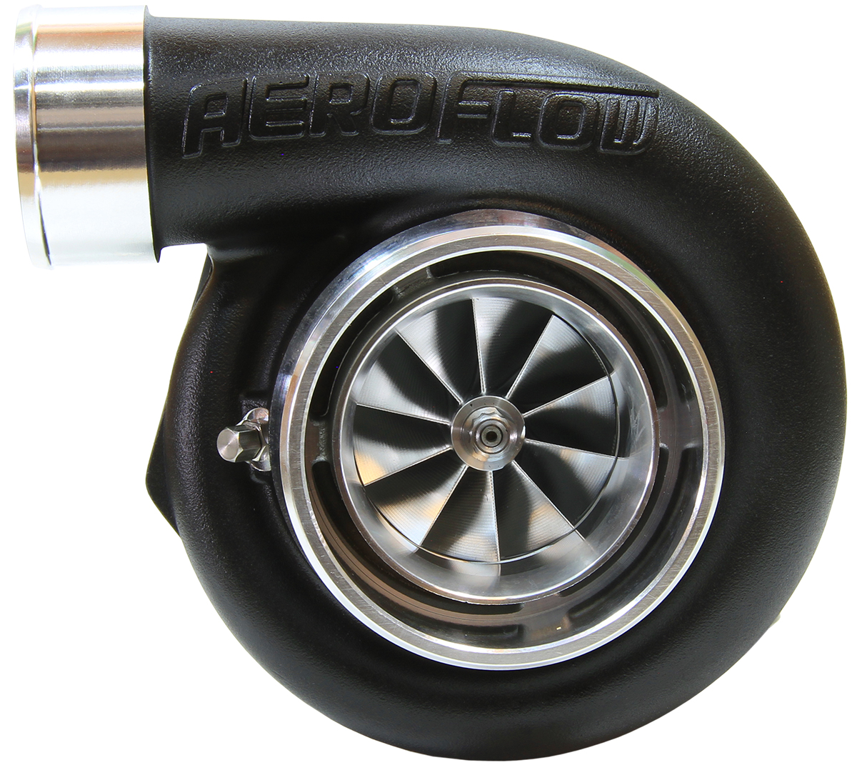 AEROFLOW BOOSTED 6762 1.0 VBAND REVERSEV-BAND OUTLET GTX3584 BLACK