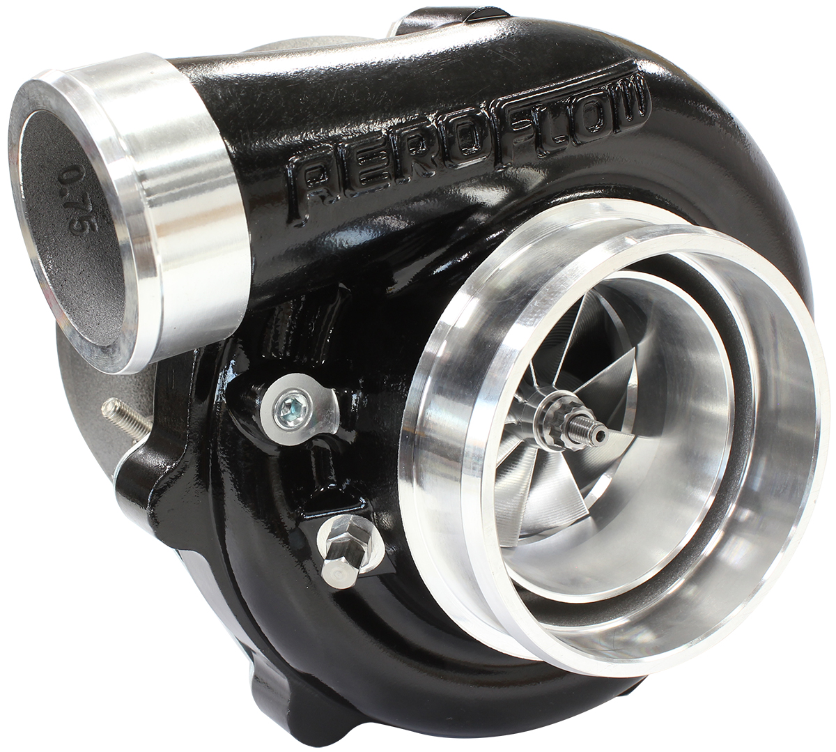 AEROFLOW BOOSTED 6862 1.21 VBAND REVERSV-BAND OUTLET G35 1050 BLACK - Image 2