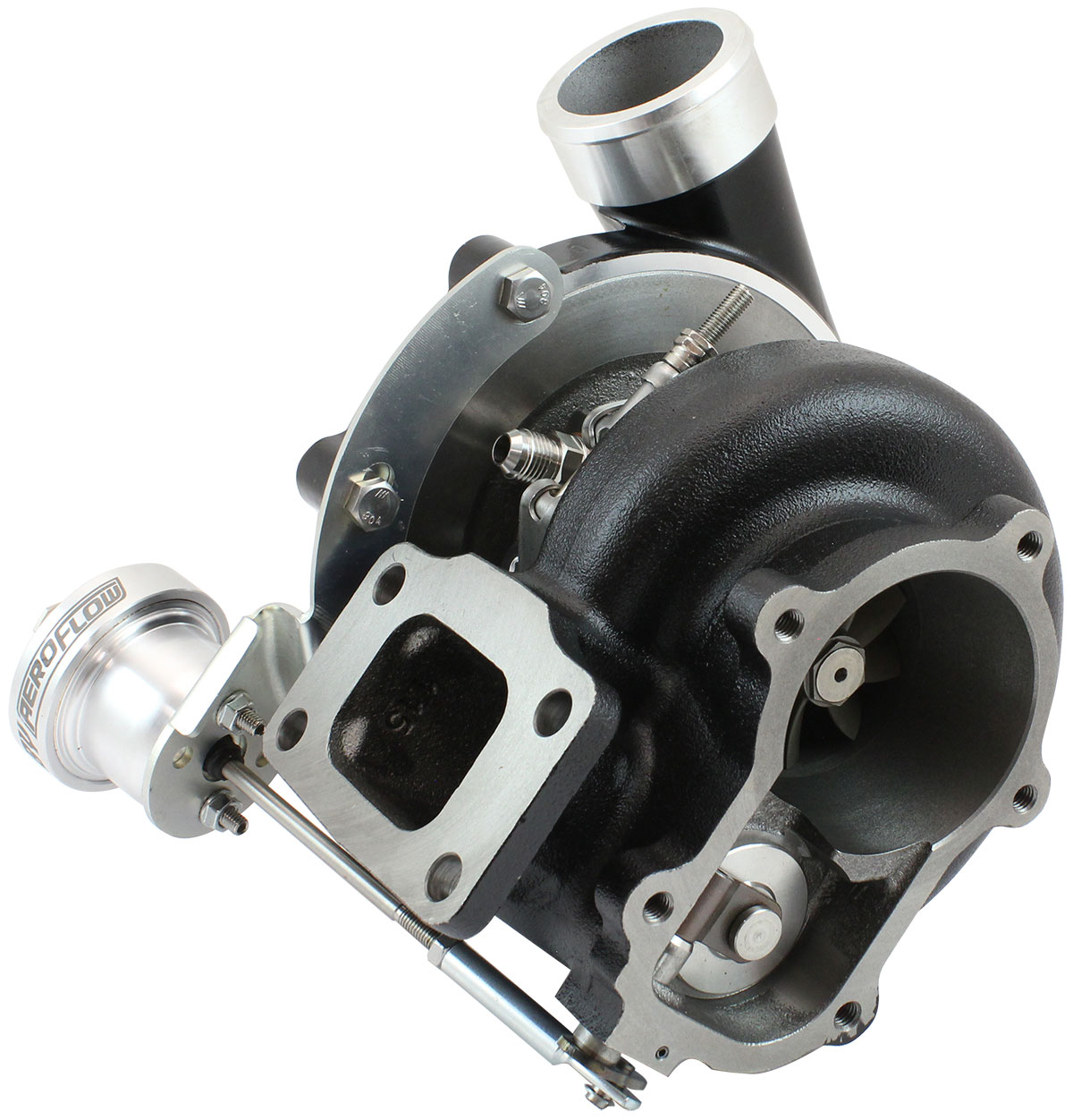 AEROFLOW BOOSTED 6862 1.15 T3 XR6 FG 5 BOLT OUTLET G35 1050 BLACK - Image 4